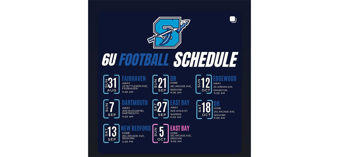 6U schedule-2025